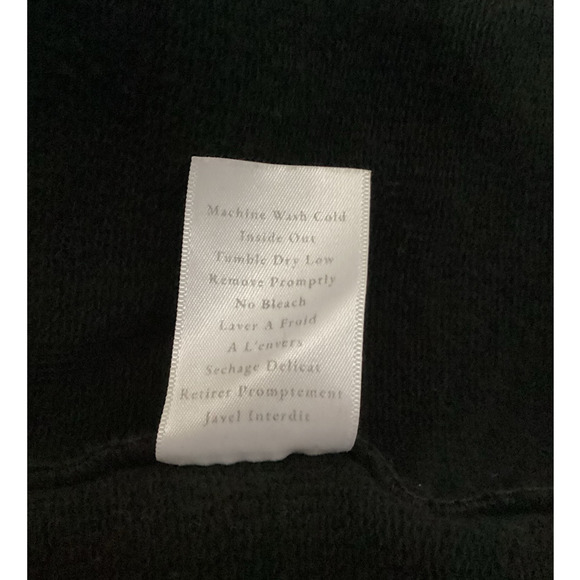 Frank & Eileen Ella The Easiest Dress Triple Fleece In Black Size XS Small - Picture 12 of 12